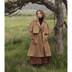 ISO Dolton Bolton Coat in tan